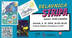 Delavnica stripa z Izarjem Lunačkom